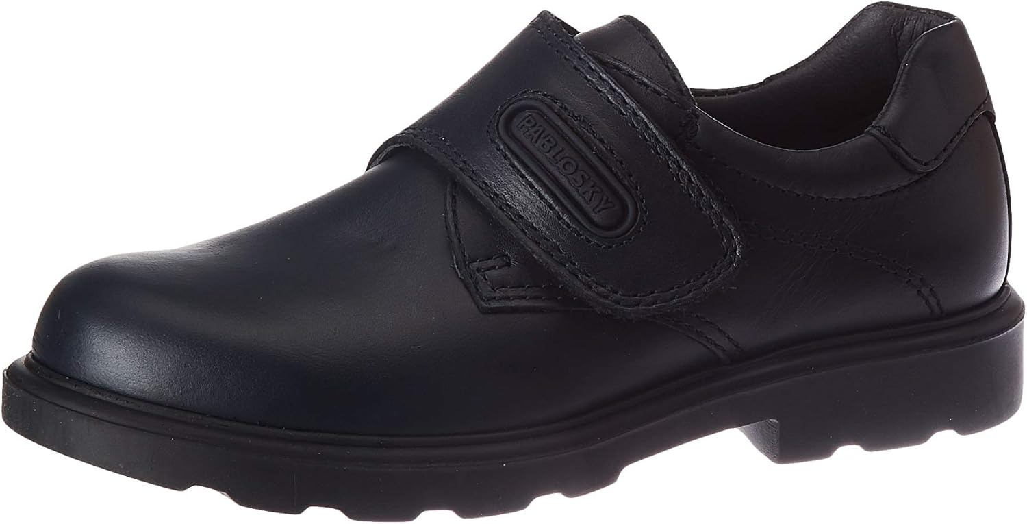 Chaussures Pablosky En Cuir Pour Garçon - Pointure 20 - Bleu - Derbies élégants - Neuf Boîte