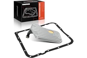 A-Premium Automatic 4L60E Transmission Filter with Pan Gasket, Compatible with Chevy Silverado 1500, Impala, Tahoe, Camaro, C