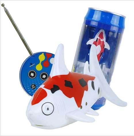 Amazon Iorigin 子供のための 電動 ロボフィッシュ 泳ぐ魚 防水ロボット魚 お風呂おもちゃ水遊び 玩具 白 ラジコン ドローン 通販