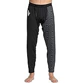 Volcom Men's V-Science Midweight Thermal Base Layer Pants – Quick Dry, Moisture Wicking