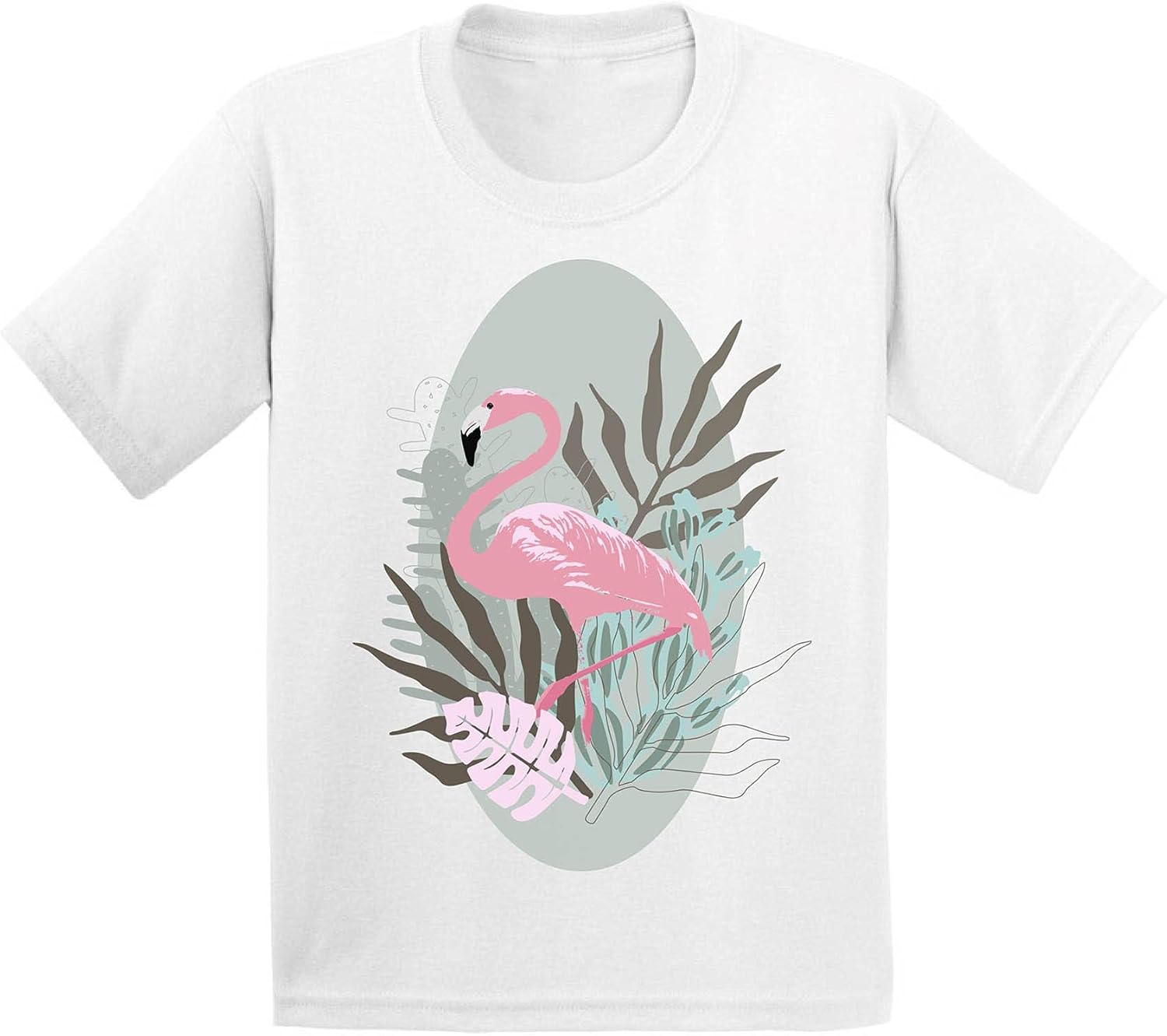 Flamingo Tropicals. Infant Shirt. Flamingo Shirt For Kids