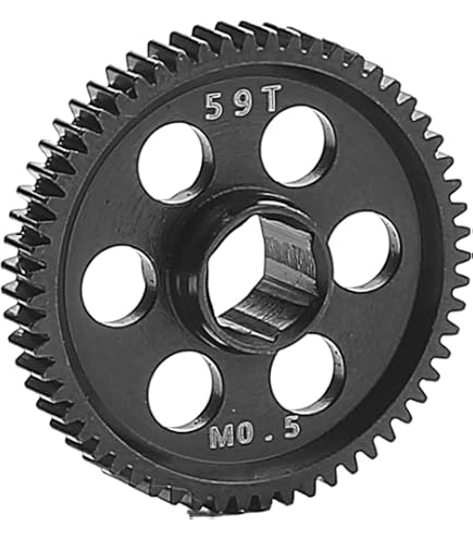 Amazon.com: CHRCOED RC Car Metal Spur Gear, 0.5M 57T Hardened