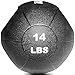 Titan Fitness 14 lb Dual Grip Medicine Ball Rubber Muscle Driver Sport Double