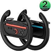 Mumba Switch Steering Wheel for Nintendo Switch 2, Mario Kart Racing Wheel for 2 Joy Cons Controllers, Switch 2 Accessories 2025 (2 Pack Steering Wheel)