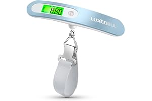 LUXEBELL Digital Luggage Scale Gift for Traveler Suitcase Handheld Weight Scale 110lbs