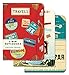 Cavallini Papers & Co. Mini Notebooks Vintage Travel Mini Notebooks Packaged Together As One Set, 4 x 5.3