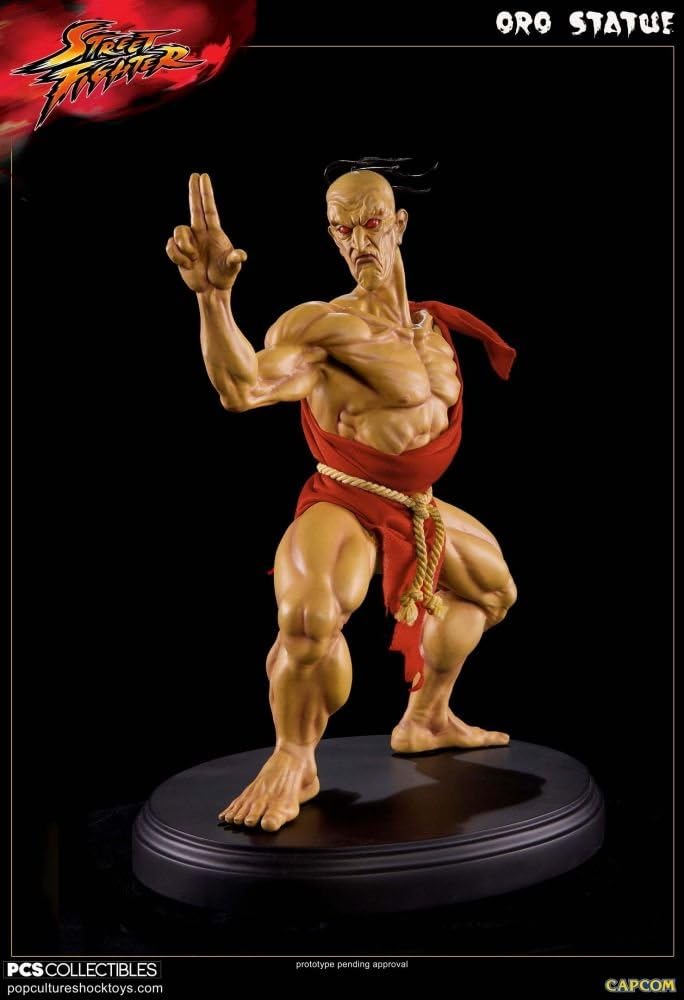Pop Culture Shock Street Fighter Oro 1:4 Scale Mixed Media Statue Street Fighter Holystone 1:4 Scale Statue,