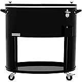 Permasteel PS-A207-BK Patio Cooler, Black