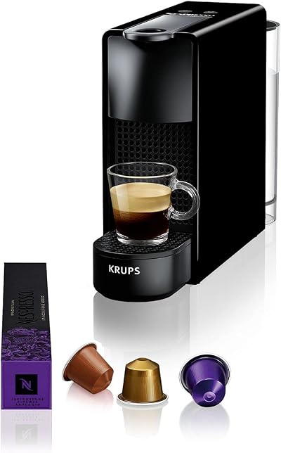 Nespresso Essenza Mini XN110840 Krups Coffee Machine Piano Black