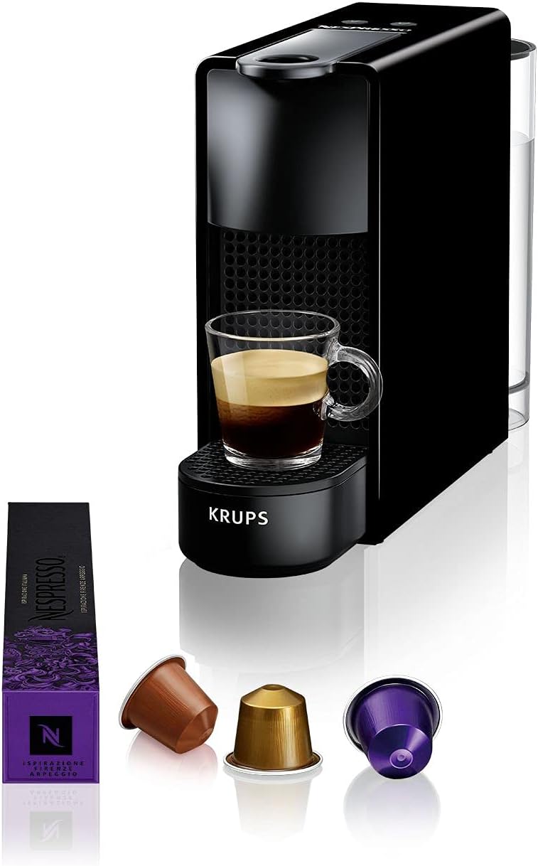 Nespresso Essenza Mini XN110840 Krups Coffee Machine Piano Black