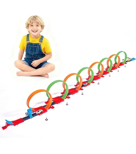 Amazon.com: Teamsterz 1416444 Thunder Dome Track Set and 10 Cars