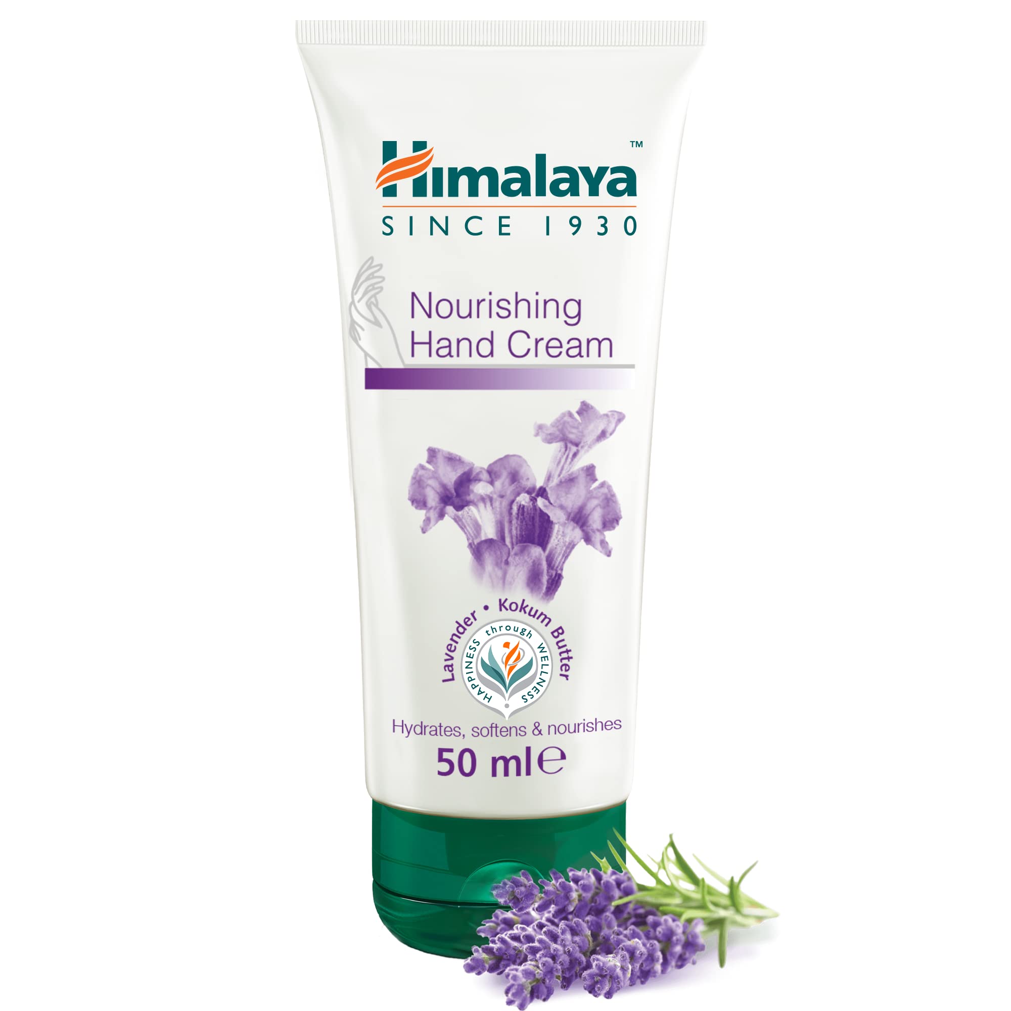 Himalaya Nourishing Hand Cream with Lavender and Kokum Butter | Moisturizing & Refreshing | Lightweight & Non-Greasy | Quick Absorption 100 ml