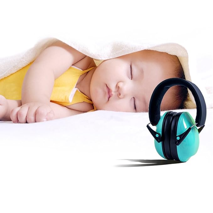 Baby Boy Earmuffs Kids Noise Cancelling Ear Muffs Foldable Hearing