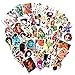 Baybuy Sexy Stickers Pack Cartoon anime beauty Laptop Stickers Bomb Beauty Pinup Girls Stickers and Decals Vintage Retro Stickers For Luggage Skateboard Guitar Car Bike Bumper Helmet (100pcs)
