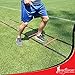 Abco Tech Speed Agility Ladder with 12 Adjustable Flat Rungs, 15ft Long – Perfect Training Equipment for Soccer, Football & Other Sports – with Bonus 10 Sports Disc Cones, Carrying Bag & 4 Metal Pegs
