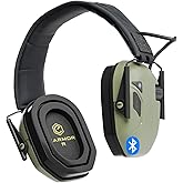 EARMOR M300T Electronic Bluetooth Hearing Protection - Shooting Earmuffs Noise Reduction for Hunting Shooting, Noise Control