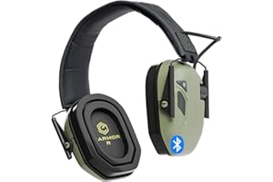 EARMOR M300T Electronic Bluetooth Hearing Protection - Shooting Earmuffs Noise Reduction for Hunting Shooting, Noise Control