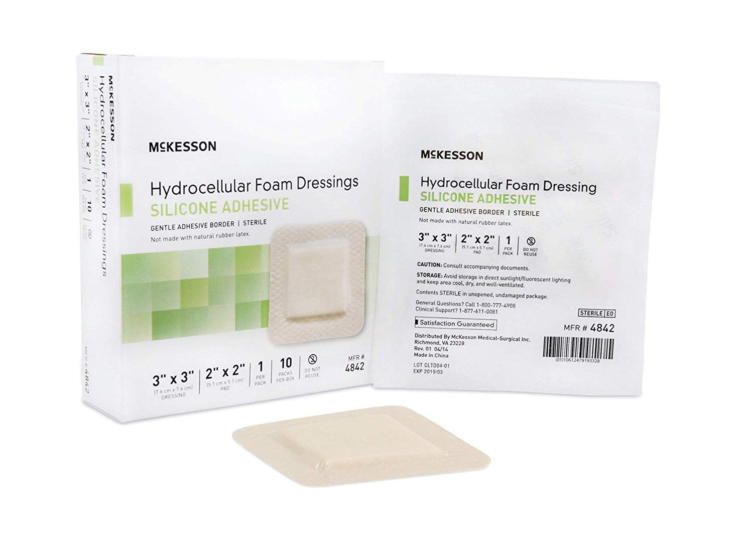 Dressing Hydrocellular Silicone Pad) 1.8\