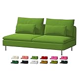 Custom Made Soderhamn Couch Velvet Replacement