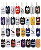 NFL Dog Tags with Chains - Full Set of 32 Teams