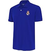 Real Madrid Men&rsquo;s Tribute Polo - Performance Soccer Fan Golf Shirt - Moisture-Wicking 100% Polyester