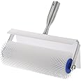 weyleity Spiked Screeding Compound Roller | Spike Roller for Smooth, Self-Leveling Floors Latex Compound Screed Roller with 21mm Teeth (10")