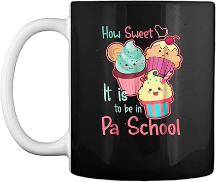 Amazon Co Jp Pa School 面白いカップケーキ 新学期ギフト キッズマグ コーヒーマグ 白 11オンス ホーム キッチン