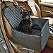 Petacc Front Car Seat Covers for Pets Nonslip Truck Seat Covers Washable Car Seat Protector Design for All Cars, Trucks & SUVs, Black
