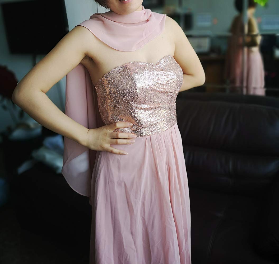 Shawls and Wraps for Evening Dresses Chiffon Wedding Capes Soft Shrugs Gray