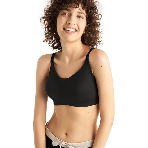 4-Pack Training Bras, Girls Sports Bra, Seamless Lightly