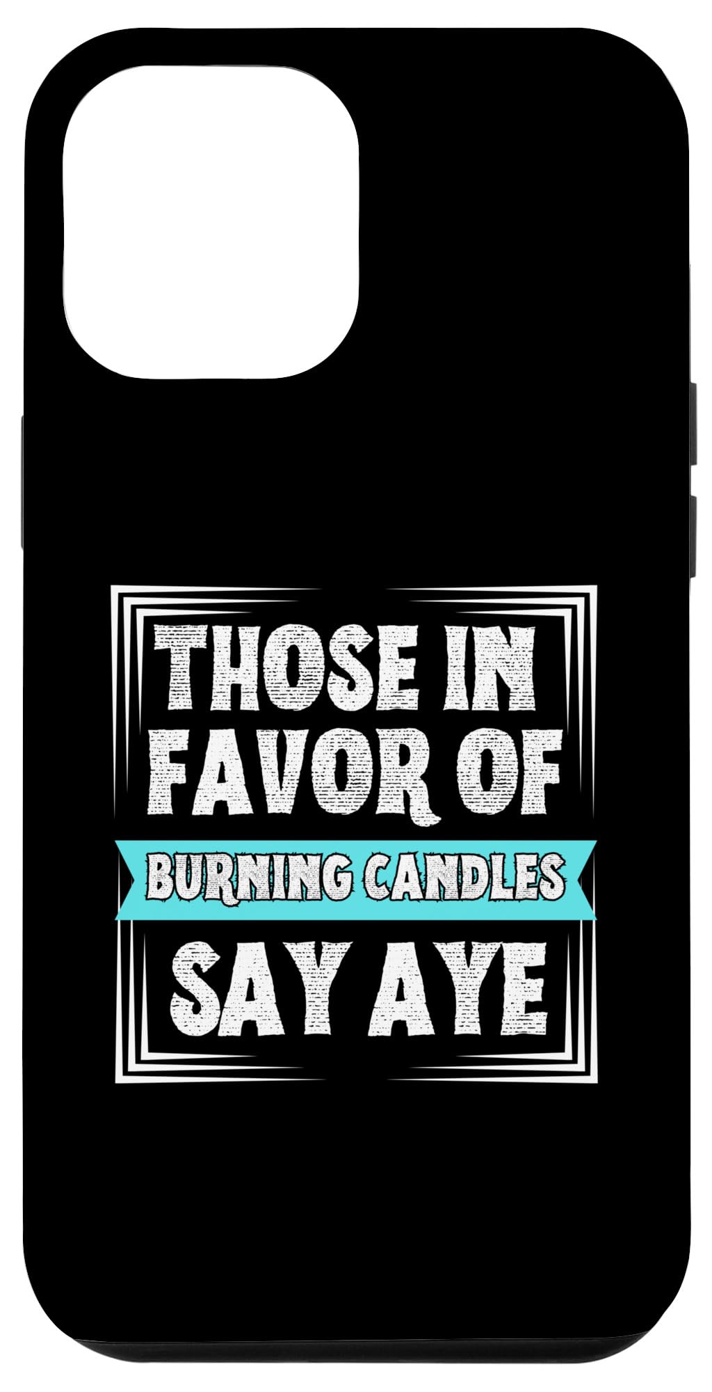 iPhone 15 Plus Those In Favor Of Burning Candles Say Aye Fun Candle Burning Case