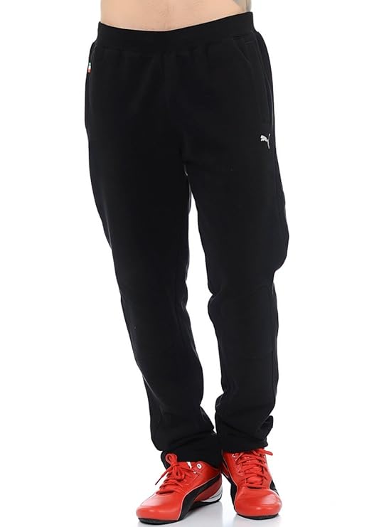 Puma Men's Track Pants (4053984566266) Black Amazon.in Clothing