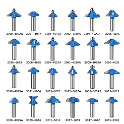 Pangocho Jinchao-Router bits, 12mm Shank Corner