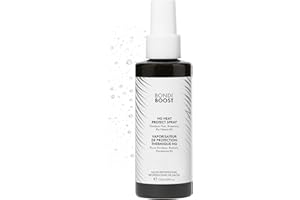 BONDIBOOST Heat Protectant Spray [4.23 fl oz], Heat Protection Spray for Hair Styling + Lightweight Mist to Prevent Heat Damage for Hair & Improve Split Ends, Sulfate/Paraben Free for Women & Men