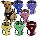 OxGord Pet Control Harness for Dog & Cat Easy Soft Walking Collar, X-Large, Purple