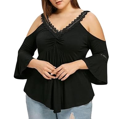 Sammoson Camicetta Donna Elegante Camicia Casuale Taglia