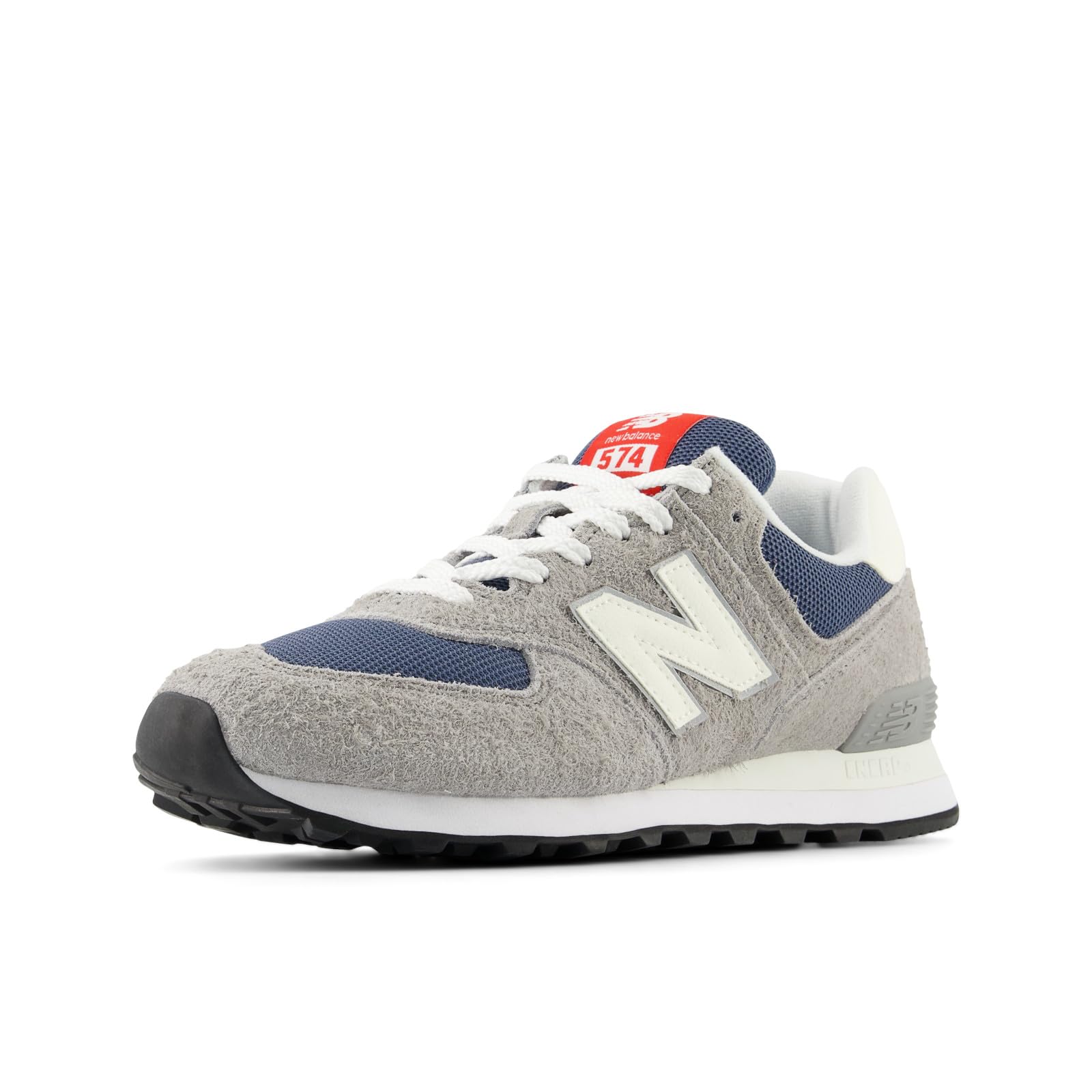 New Balance Unisex 574 V2 History Sneaker,Shadow Grey/Sea Salt,Men 13 / Women 14.5 Image