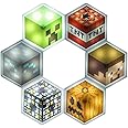 Paladone Minecraft Officially Licensed LED Hexagon Block Light Customizable Iconic Gamer Decor for Boys Room, Wall Mounting Remote or Touch Control Gaming Accessory Gift - Creeper, TNT and Steve