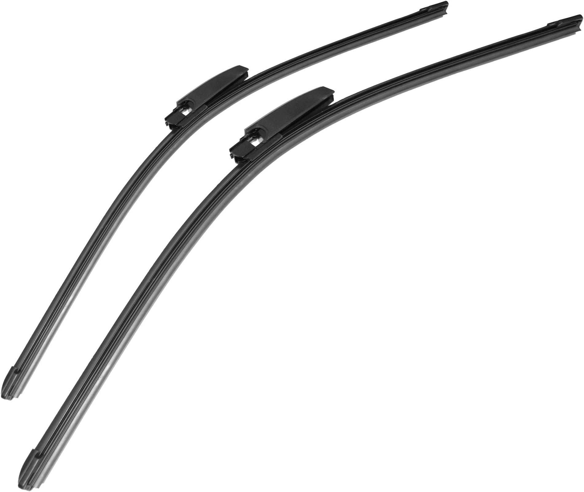 MerC-Clas flat aero windscreen V-Slot fittment Front Wiper blades V-Slot 22" 22" Flat