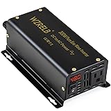 WZRELB 300W Pure Sine Wave Power Inverter 600W Peak