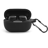 LEFXMOPHY Case for TOZO A1 Wireless Earbuds 2025 (Not Fit 2023 2024 Version), Soft Silicone Cover Protective Skin Sleeve (Black)