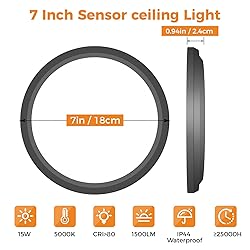 slochi 4 Pack Motion Sensor Ceiling Light