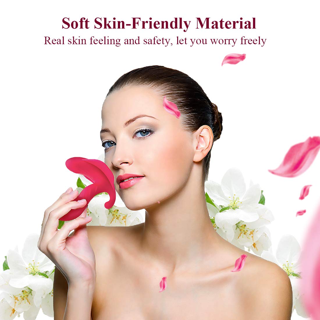 Wearable Vibrators Wireless USB Charging Remote Control Clitoral G spot Butterfly Massager Vibrating Panties Smart Heating 10 Vibration Flirting Dildo Sex Toy Adult Toys for Women Couple Female