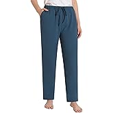 Weintee Women's Petite Cotton Pants with Pockets