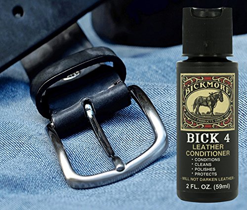 Bickmore Bick 4 Leather Conditioner 2oz - Best Since 1882 - Cleaner & Conditioner - Restore Polish & Protect All Smooth Finished Leathers
