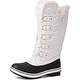 kingshow Globalwin Women’s Snow Boots – Mid-Calf-Length Winter Boots For Women with Faux Fur Lining, Insulated Cold Weather Protection, and Non-Slip Traction Sole