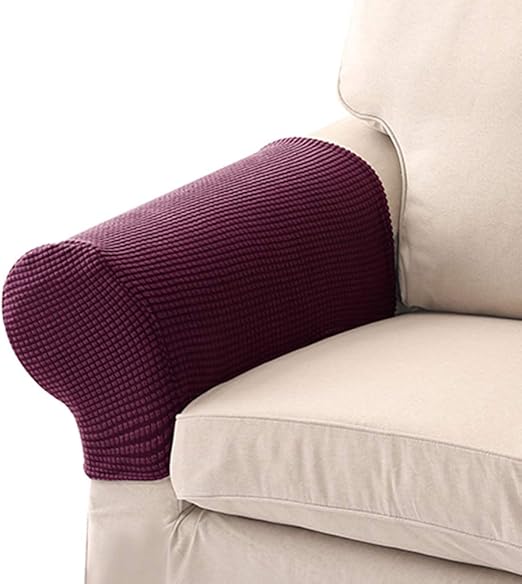 Monba Spandex Arm Cap for Armchairs Sofa Arm Covers Antimacassar