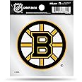 Rico Industries Boston Bruins Spoked B Primary Logo 4"x4" Small Style Decal