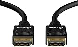 DP to DP Cable, Rankie 1.8m Gold Plated DisplayPort to DisplayPort Cable 4K Resolution Ready (Black) - R1104