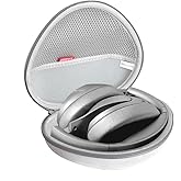 Hermitshell Hard Travel Case for BERIBES/TOZO HT3 / TOZO HT2 Hybrid Active Noise Cancelling Headphones (Silver)